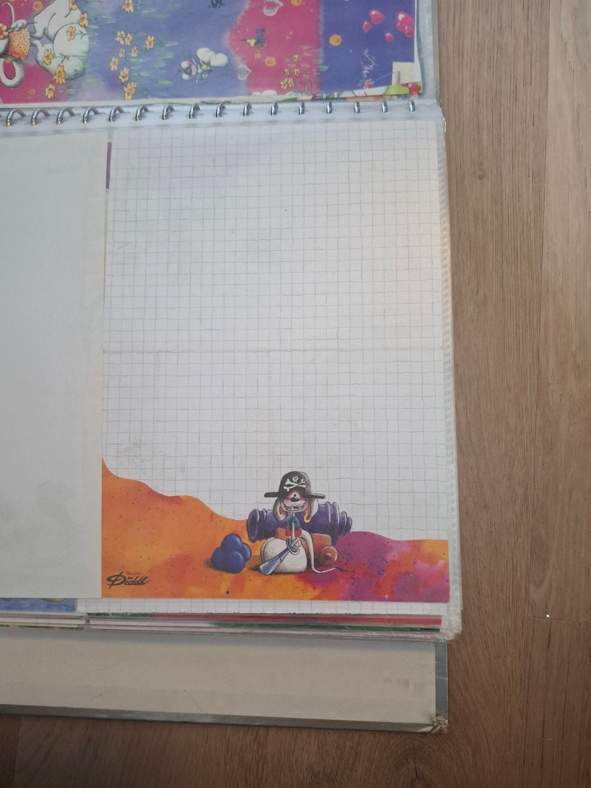 Diddl blaadjes A5 formaat - Diverse ontwerpen, Verzamelen, Ophalen of Verzenden, Verschillende figuren, Gebruikt, Papier, Kaart of Schrift