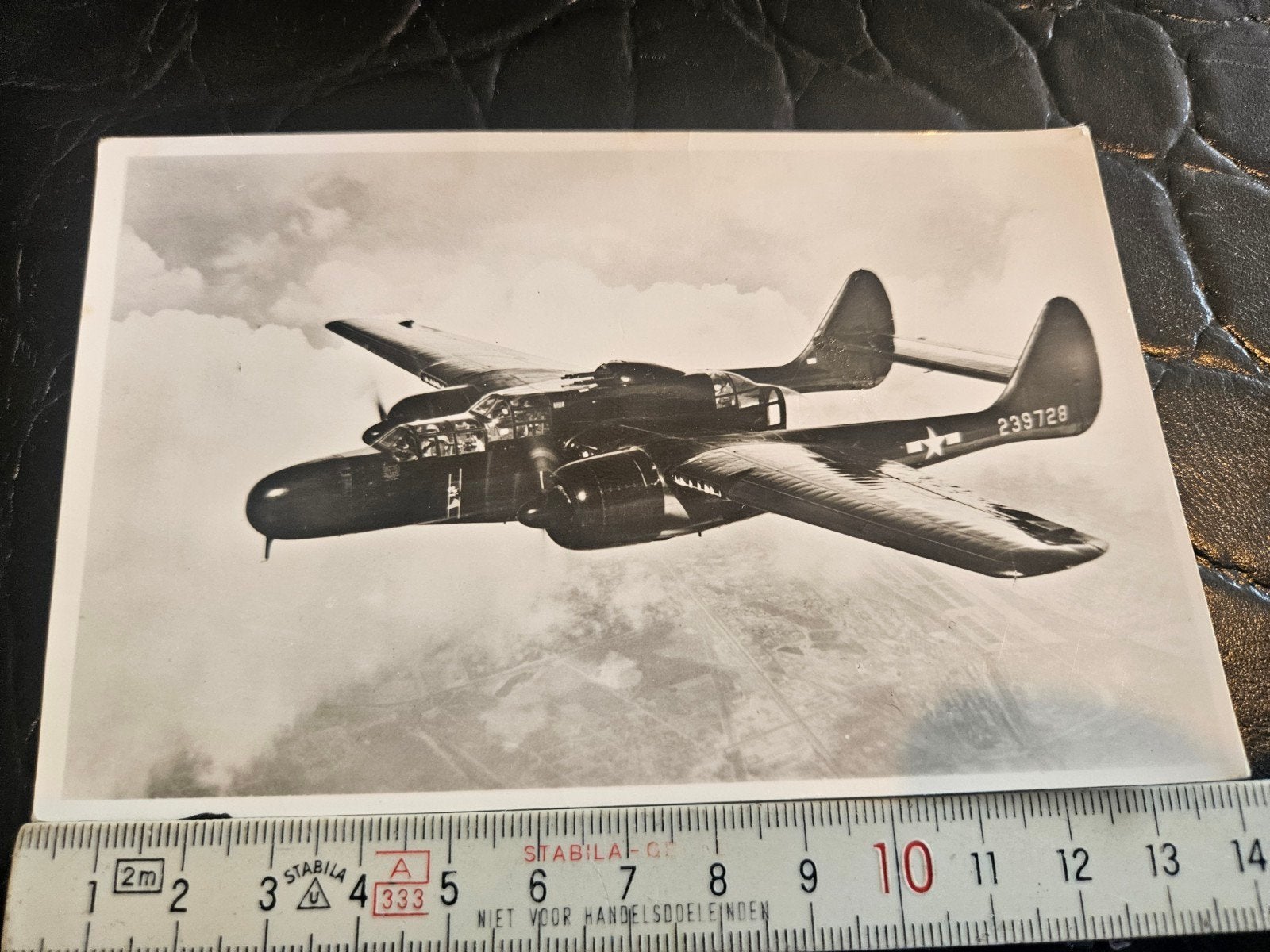Zeldzame foto Northrop F-61 "Black Widow" (WOII), Verzamelen, Luchtvaart en Vliegtuigspotten, Ophalen of Verzenden