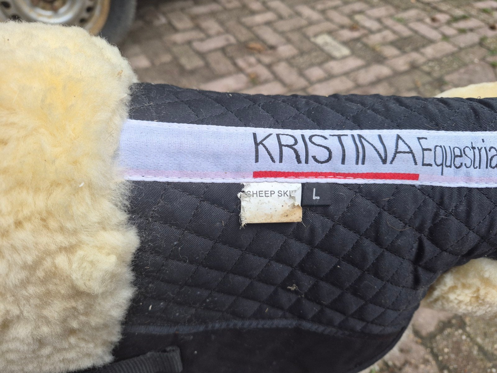 Zadeldekje van wool, Dieren en Toebehoren, Ophalen of Verzenden, Zo goed als nieuw, Western