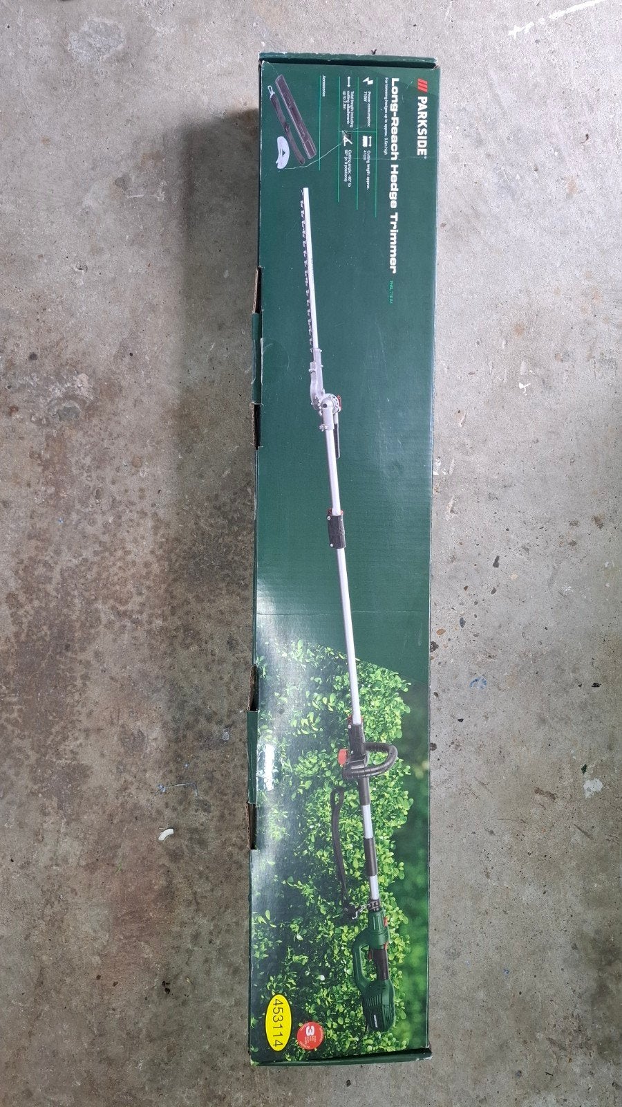 Parkside Long-Reach Heggenschaar PHSL 710, Ophalen, Zo goed als nieuw, Elektrisch, Parkside