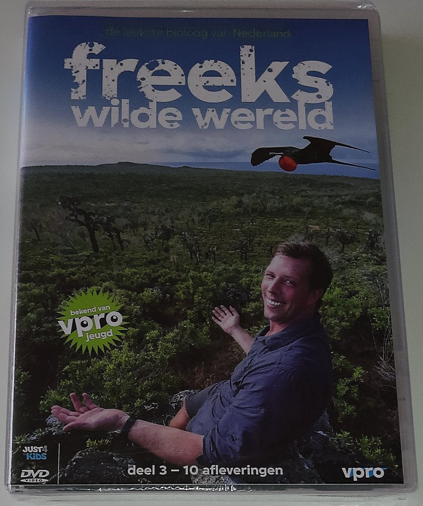 Dvd *** FREEKS WILDE WERELD *** Deel 3 *NIEUW*, Alle leeftijden, Documentaire/non-fictie, Nieuw in verpakking, Educatief