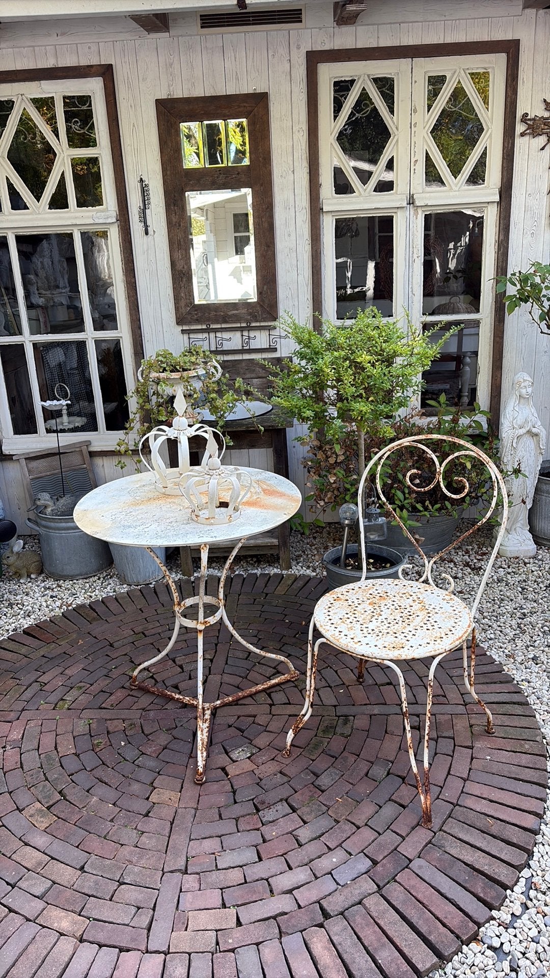 Franse Bistroset, Ophalen, Zo goed als nieuw, Overige materialen, 2 zitplaatsen