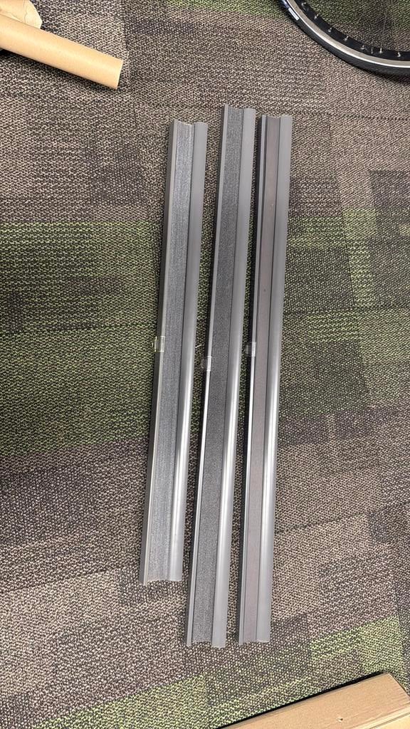 Ikea Hopvals grijs 2 stuks, IKEA, Ophalen of Verzenden, Gebruikt, Grijs