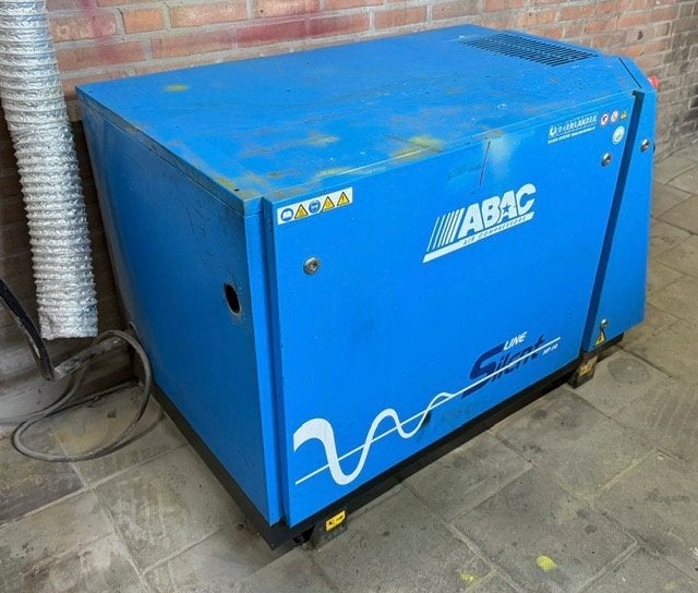 Abac compressor 10 pk  gedempt, Ophalen of Verzenden, Geluidgedempt, Gebruikt, 800 liter/min of meer