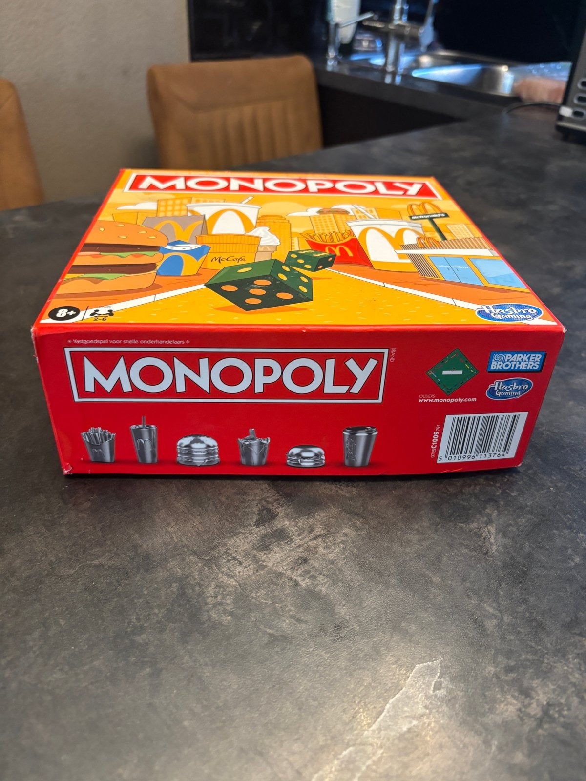 Monopoly McDonald's Editie - ( nieuw), Drie of vier spelers, Ophalen of Verzenden, Zo goed als nieuw
