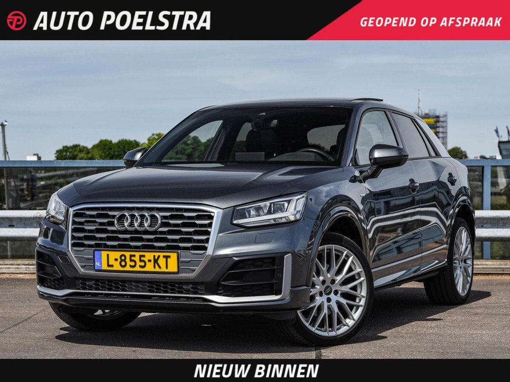 Audi Q2 2.0 TFSI 190 PK quattro 3x S-Line | Panoramadak | Tr, Auto's, Audi, Automaat, Gebruikt, 1984 cc, Leder en Stof