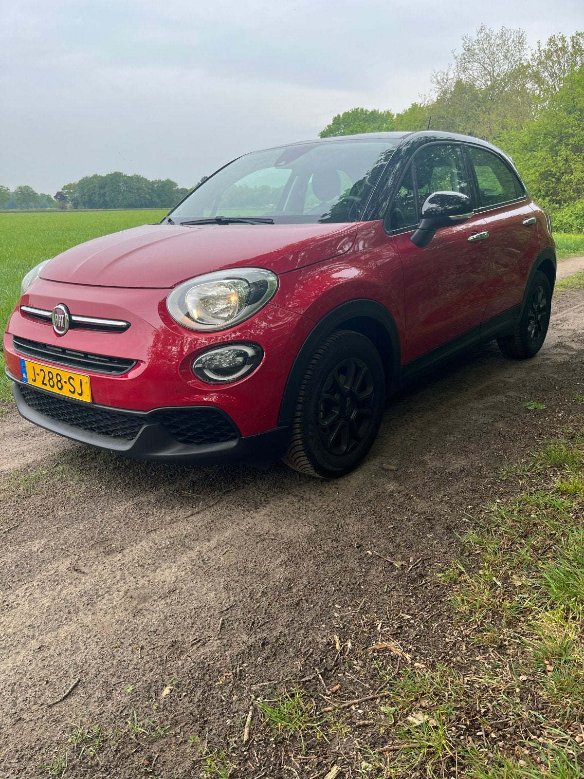 Fiat 500X 1.0 Firefly Turbo 115pk 2020 Rood, Auto's, Voorwielaandrijving, 15 km/l, 1250 kg, 500X