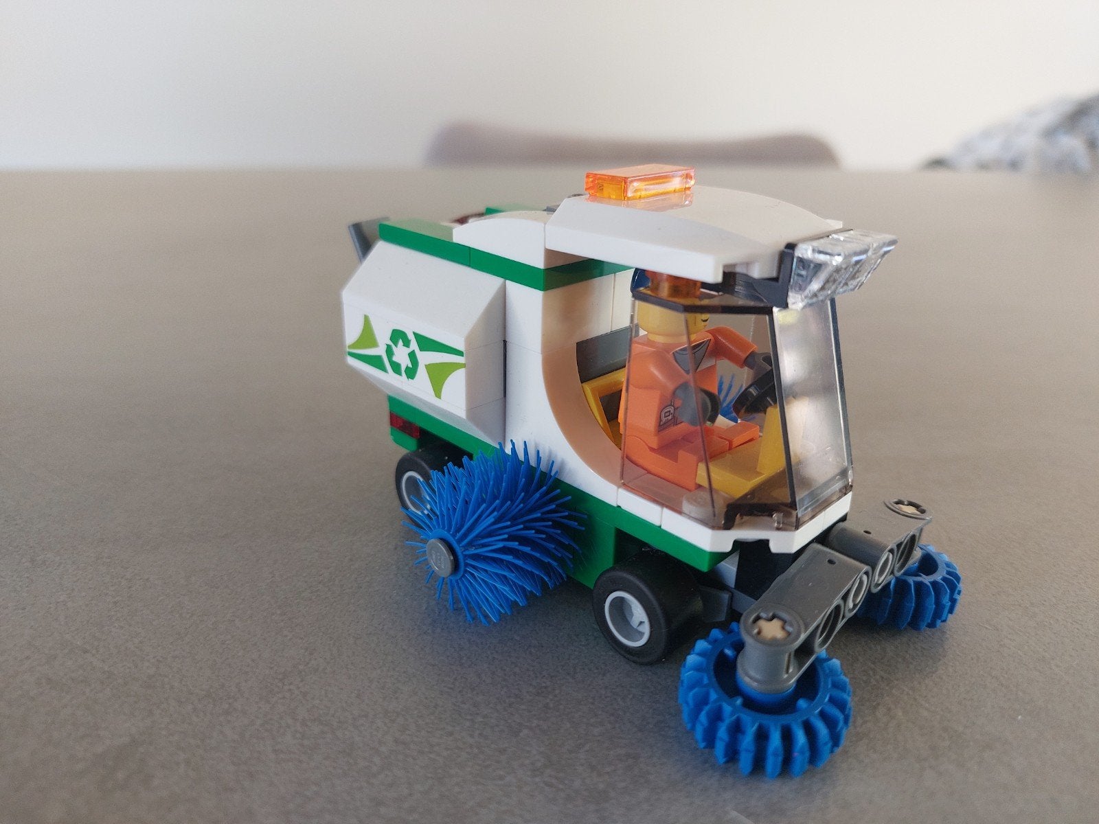 Lego city straatveegmachine 60249, Ophalen, Lego, Zo goed als nieuw, Complete set