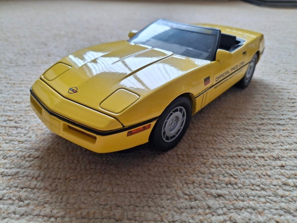 Corvette 1:18 Official Pace Car indy 500 Greenlight 1986, Hobby en Vrije tijd, Ophalen of Verzenden, Zo goed als nieuw, Overige merken