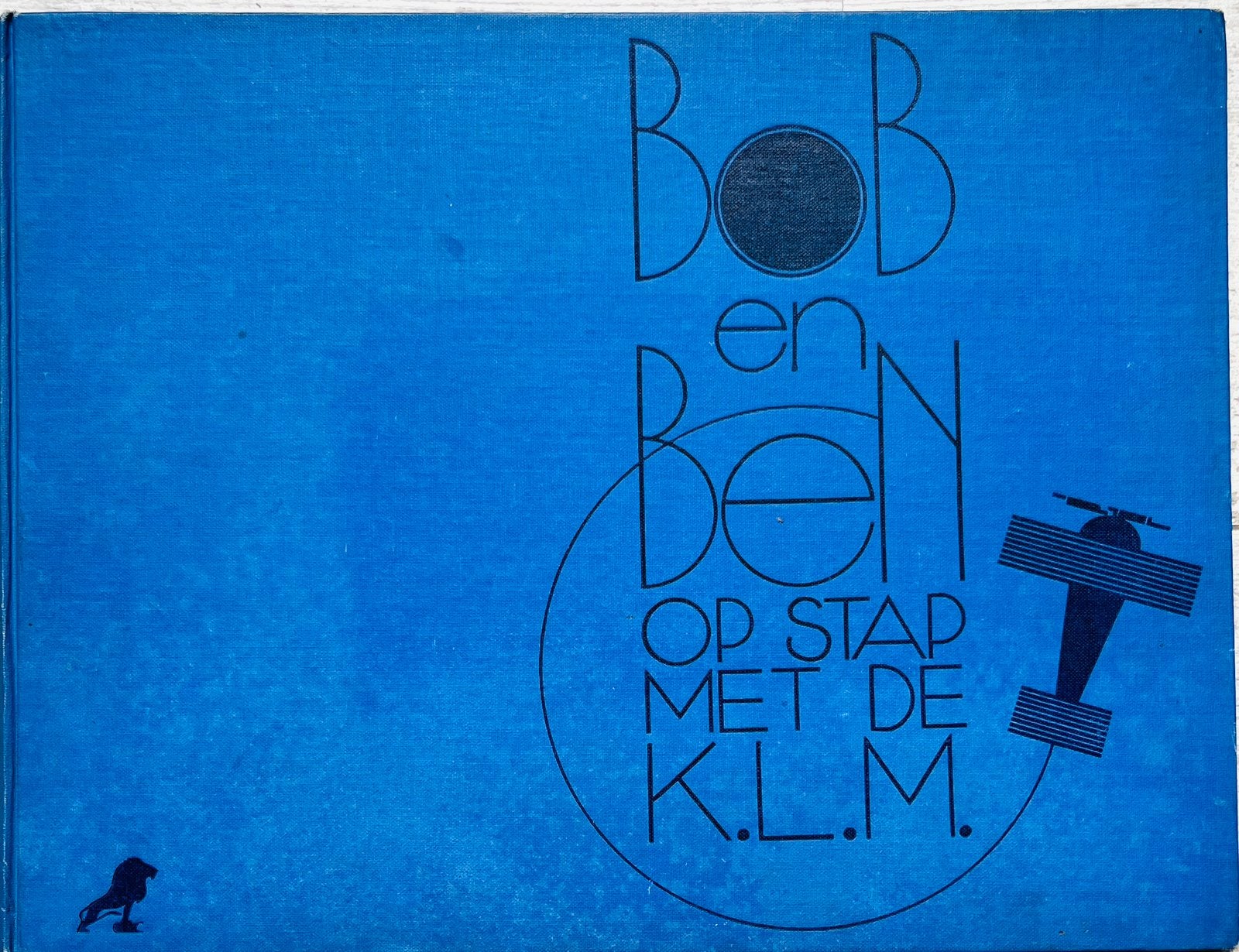 Bob en Ben Op Stap Met De KLM - 1933, Ophalen of Verzenden, Zo goed als nieuw, Boek of Tijdschrift