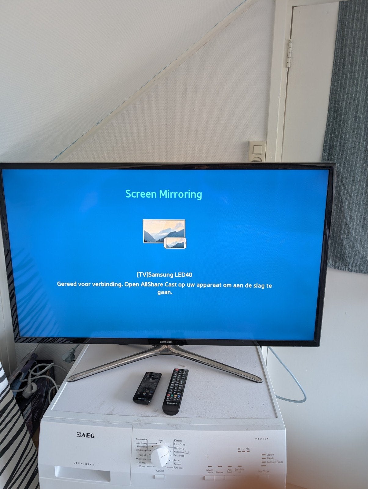 Samsung Smart TV (42inch) met 2 afstandsbedieningen, Ophalen of Verzenden, Samsung, 100 cm of meer, Smart TV