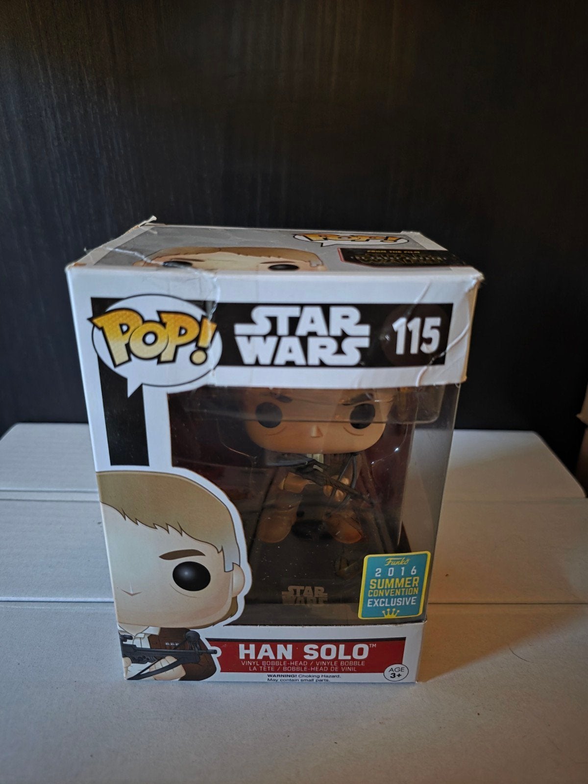 Funko Pop! Star Wars Han Solo 115 Summer Convention Exclus, Ophalen of Verzenden