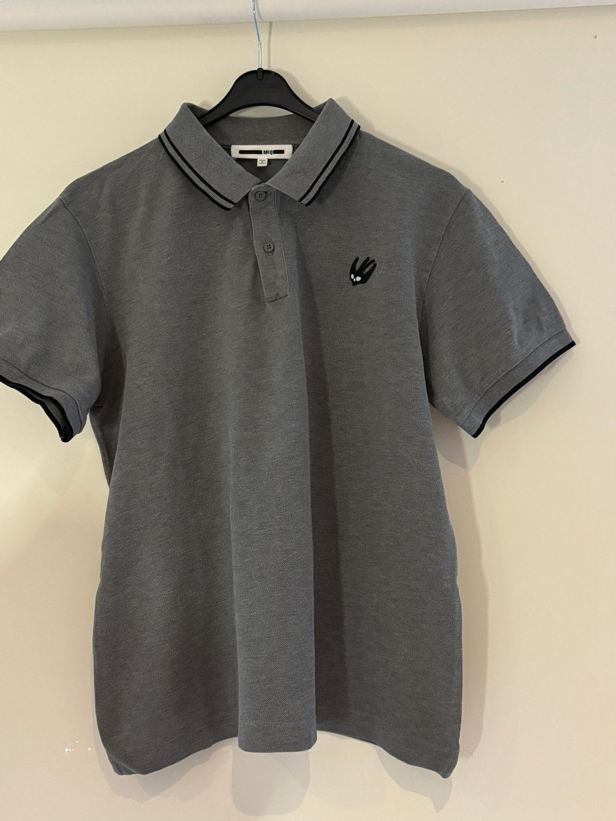 Mc q. Alexander mc queen polo. Xxl valt als xl, Ophalen of Verzenden, Zo goed als nieuw, Maat 56/58 (XL), Grijs
