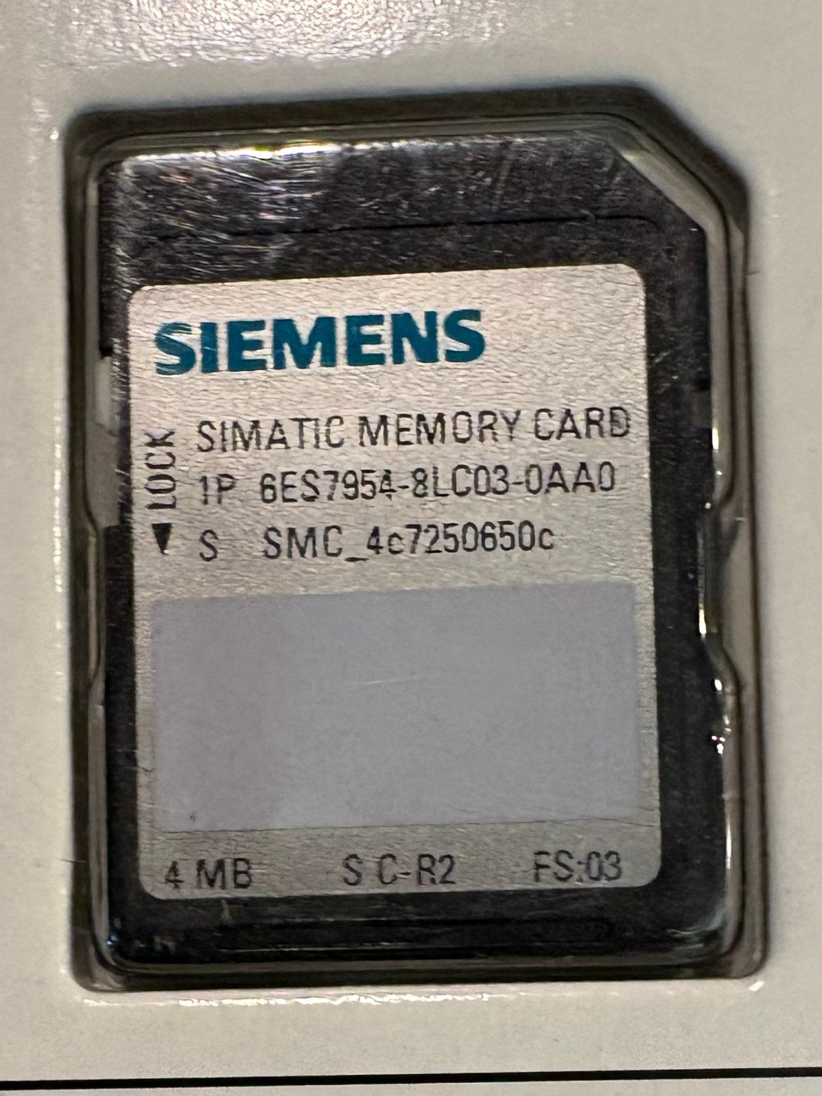Siemens memory card 4MB, Computers en Software, Ophalen, Nieuw