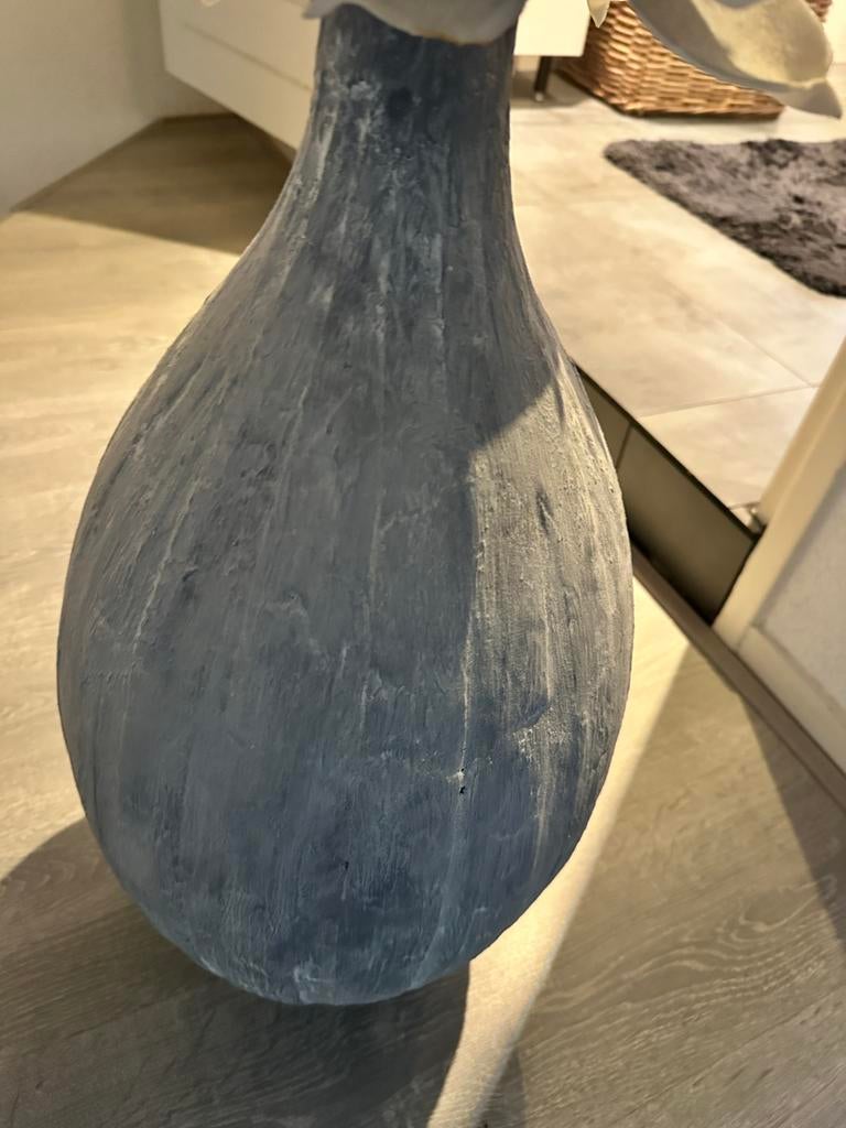 Vaas, Huis en Inrichting, Woonaccessoires | Vazen, Overige kleuren, Ophalen of Verzenden, Minder dan 50 cm, Glas