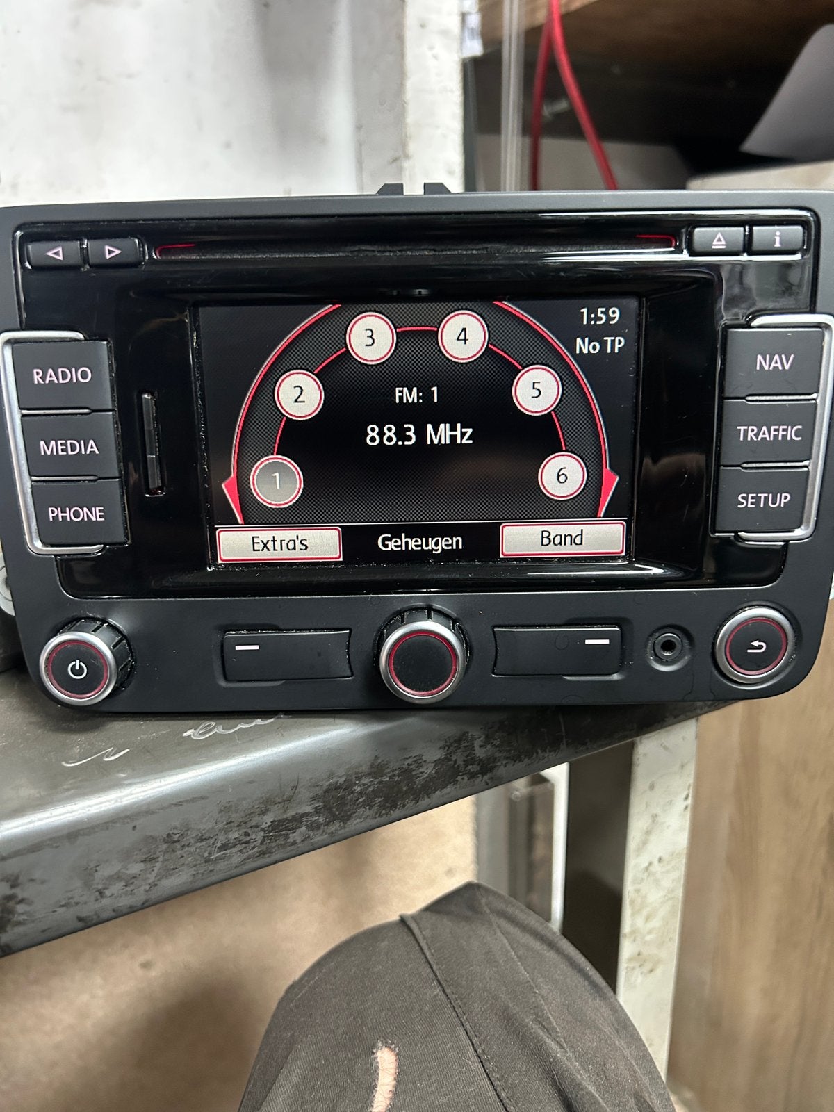 Volkswagen Polo GTI radio RNS310, Ophalen of Verzenden, Zo goed als nieuw