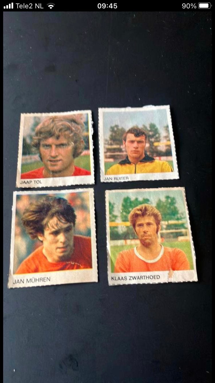Volendam 1-0 panini 1970-1971, Verzamelen, Ophalen of Verzenden, Gebruikt, Overige binnenlandse clubs, Poster, Plaatje of Sticker