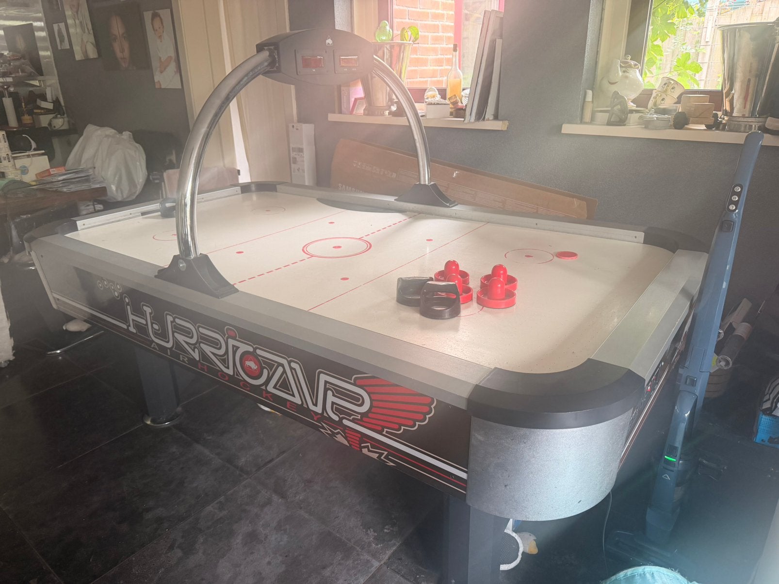 Air Hockey tafel, Sport en Fitness, Biljarten en Poolen, Ophalen, Gebruikt, Overige typen