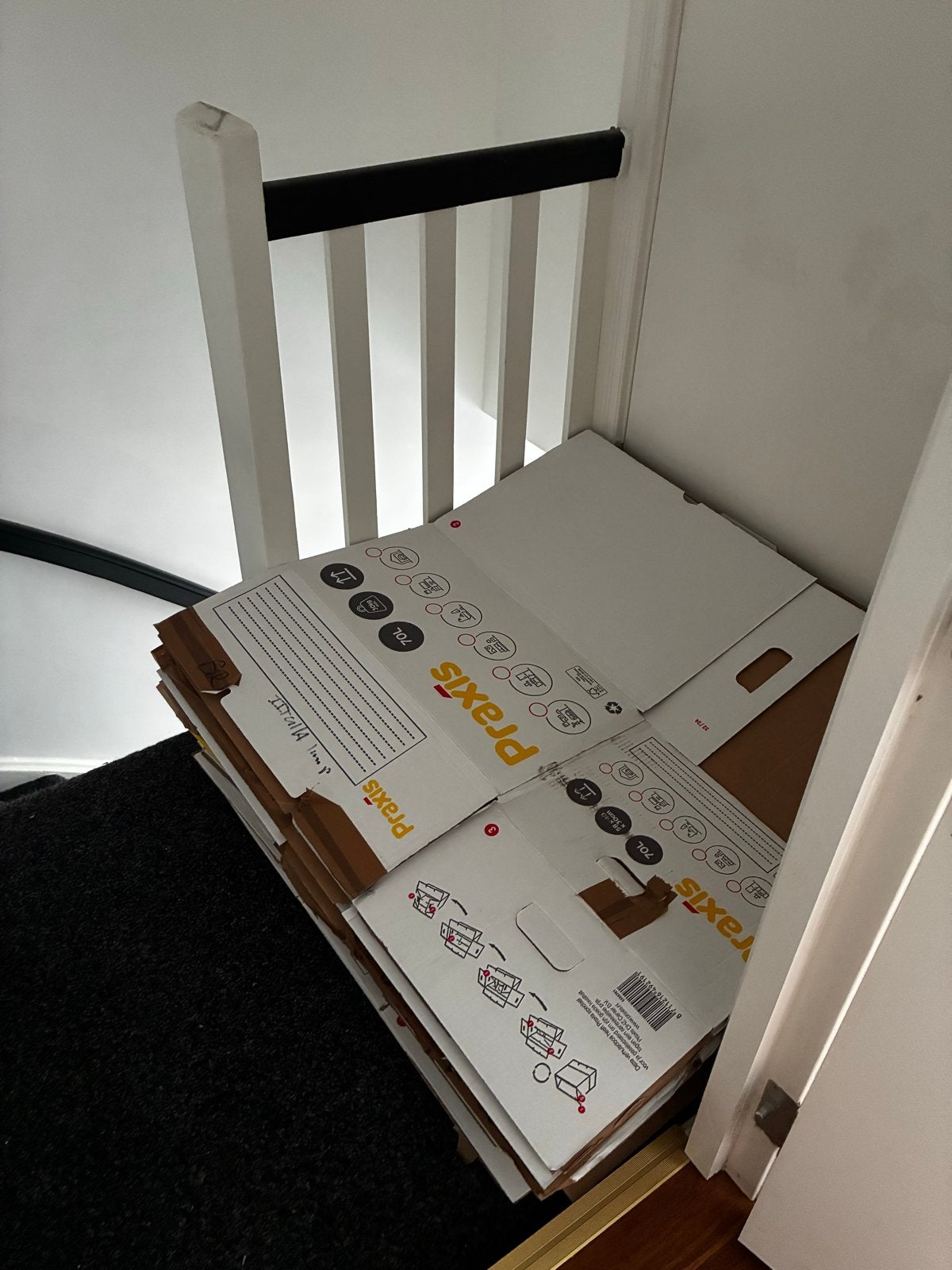 Praxis verhuisdozen 50L - stevig en ruim, Ophalen, 40 tot 60 cm, 50 tot 75 cm, 35 tot 50 cm