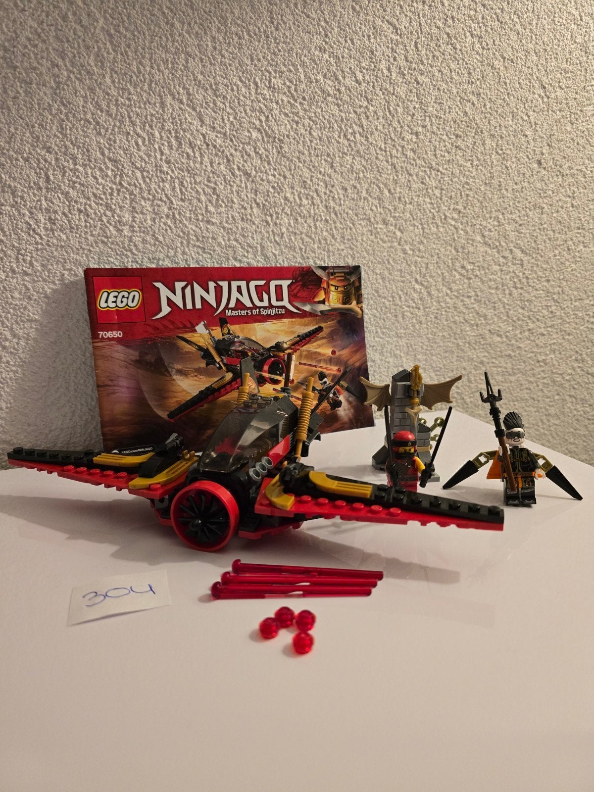 Lego Ninjago Masters of Spinjitzu 70650 Z.G.A.N, Kinderen en Baby's, Ophalen of Verzenden, Zo goed als nieuw