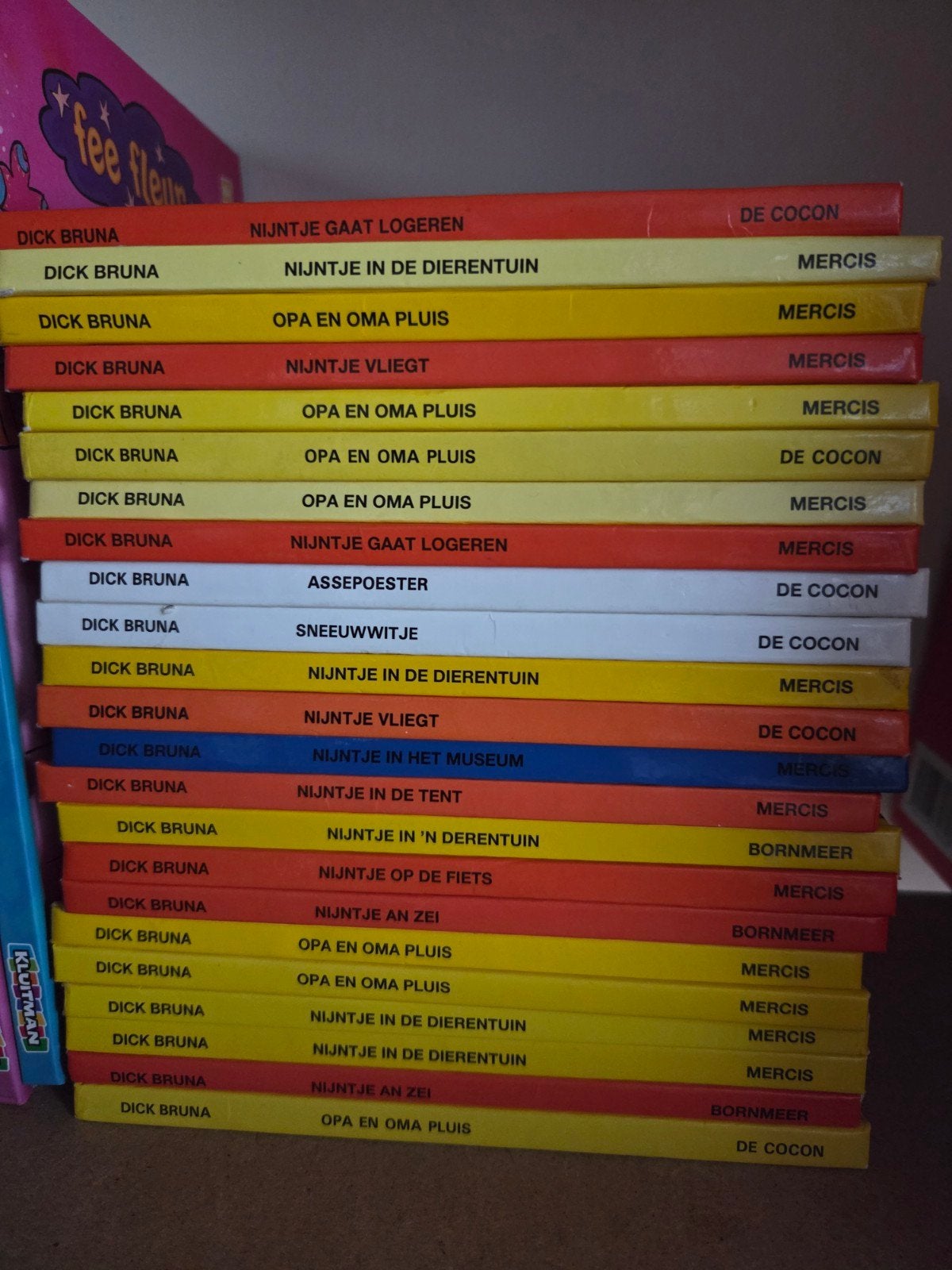 Nijntje / Dick Bruna - Verzameling vierkanten boekjes, Ophalen of Verzenden, Gelezen