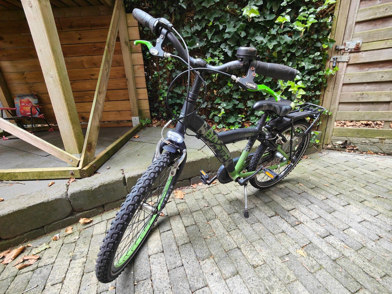 Loekie Booster fiets 22 inch, Fietsen en Brommers, Ophalen, Terugtraprem, 22 inch, Gebruikt