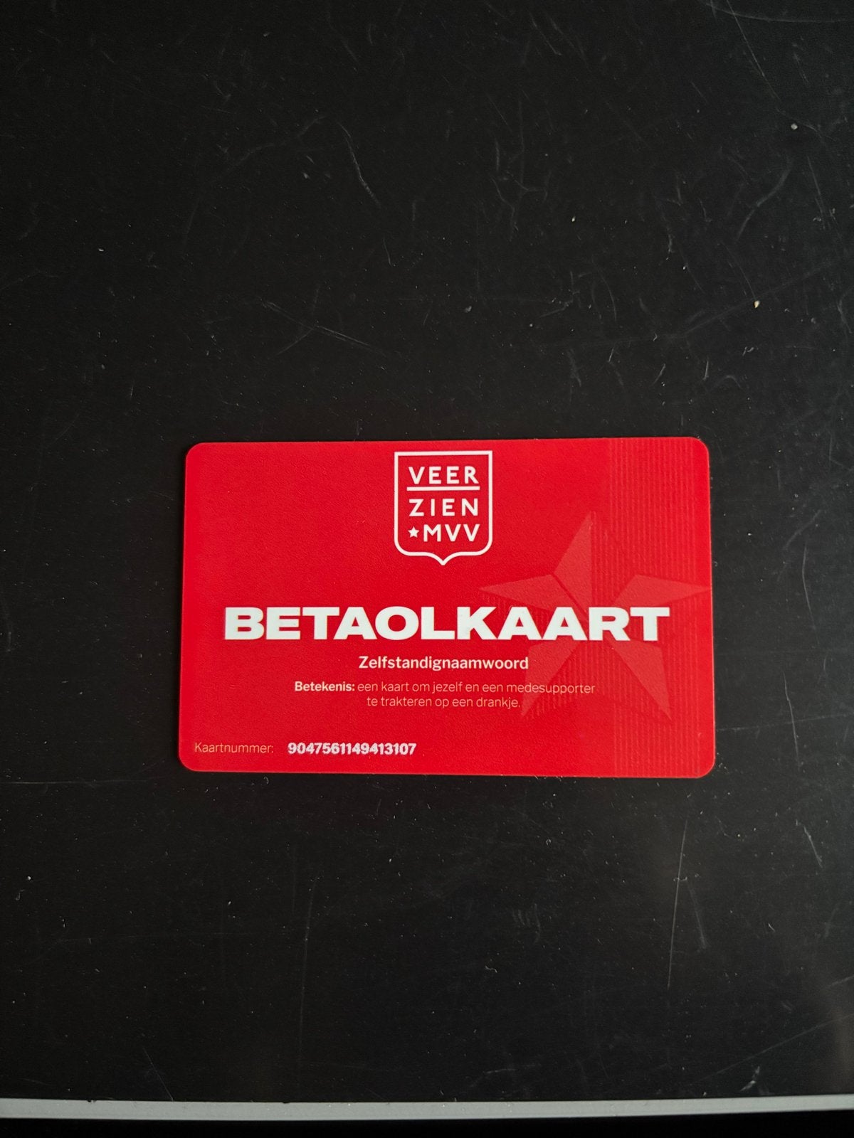 Mvv betaalkaart, Ophalen of Verzenden, Overige binnenlandse clubs