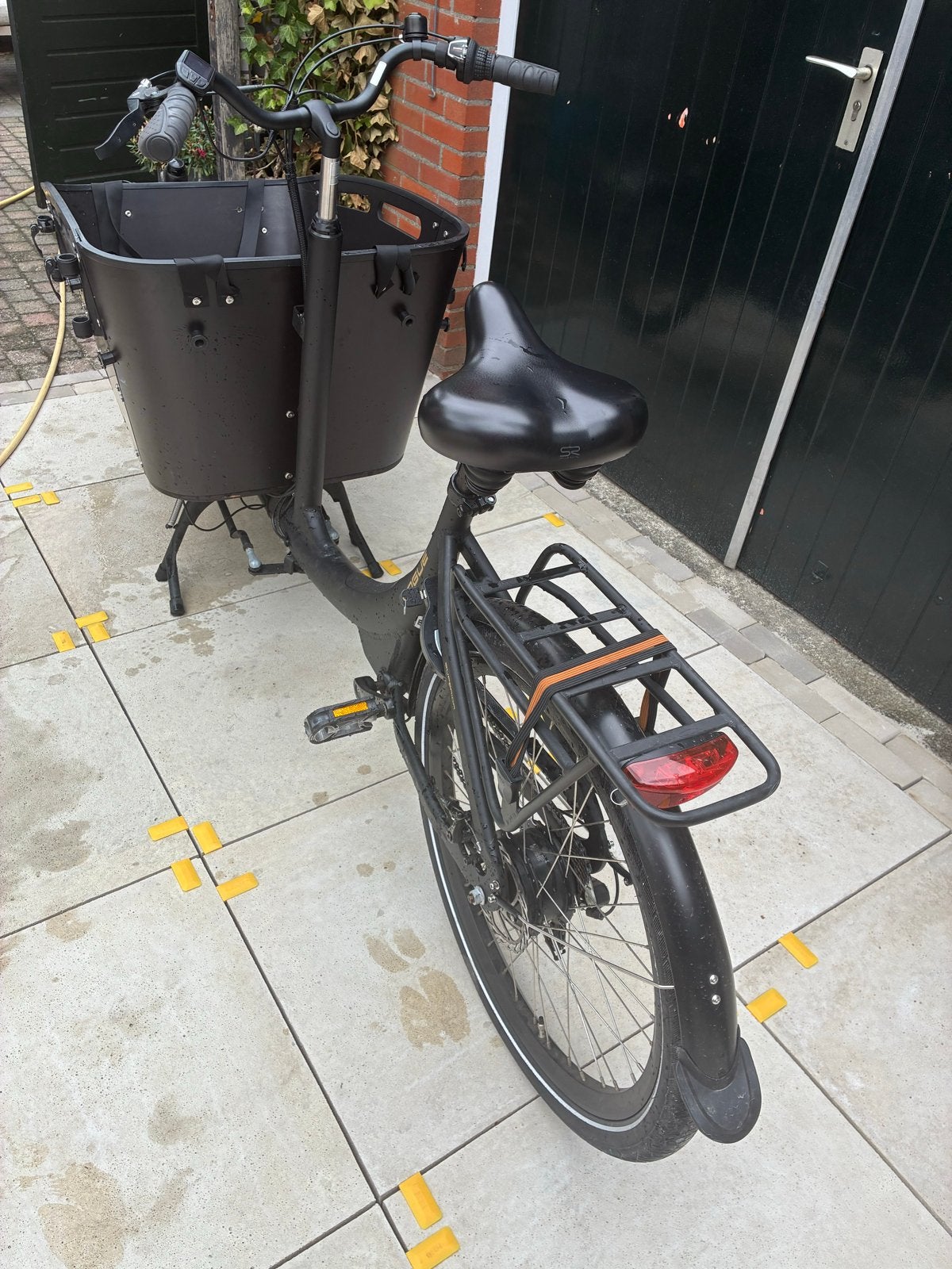 Vogue Bakfiets, Gebruikt, Huif, 2 kinderen, Schijfrem