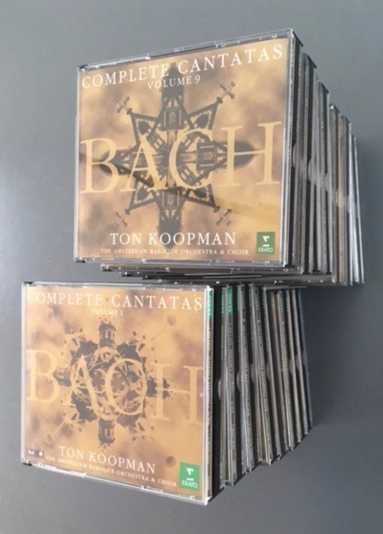 Bach Complete Cantatas - Ton Koopman (16 CD Boxset), Gebruikt, Boxset, Ophalen of Verzenden, Inclusief boekje