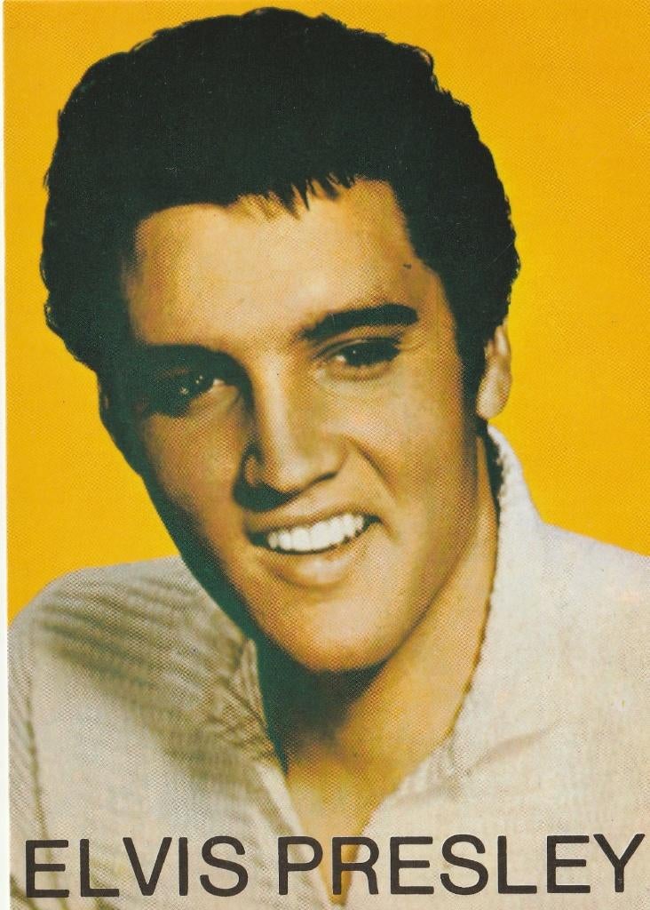 Kaart Elvis Presley (1), Verzenden, 1980 tot heden, Ongelopen, Sterren en Beroemdheden