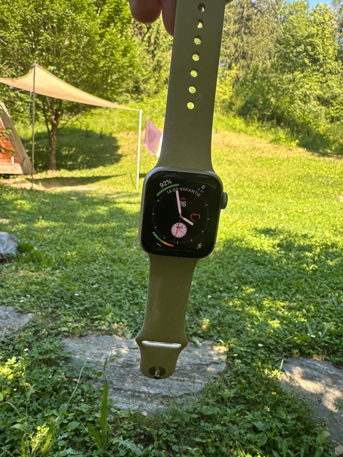 Apple watch SE 40mm, Ophalen of Verzenden, Zo goed als nieuw, Zwart, IOS