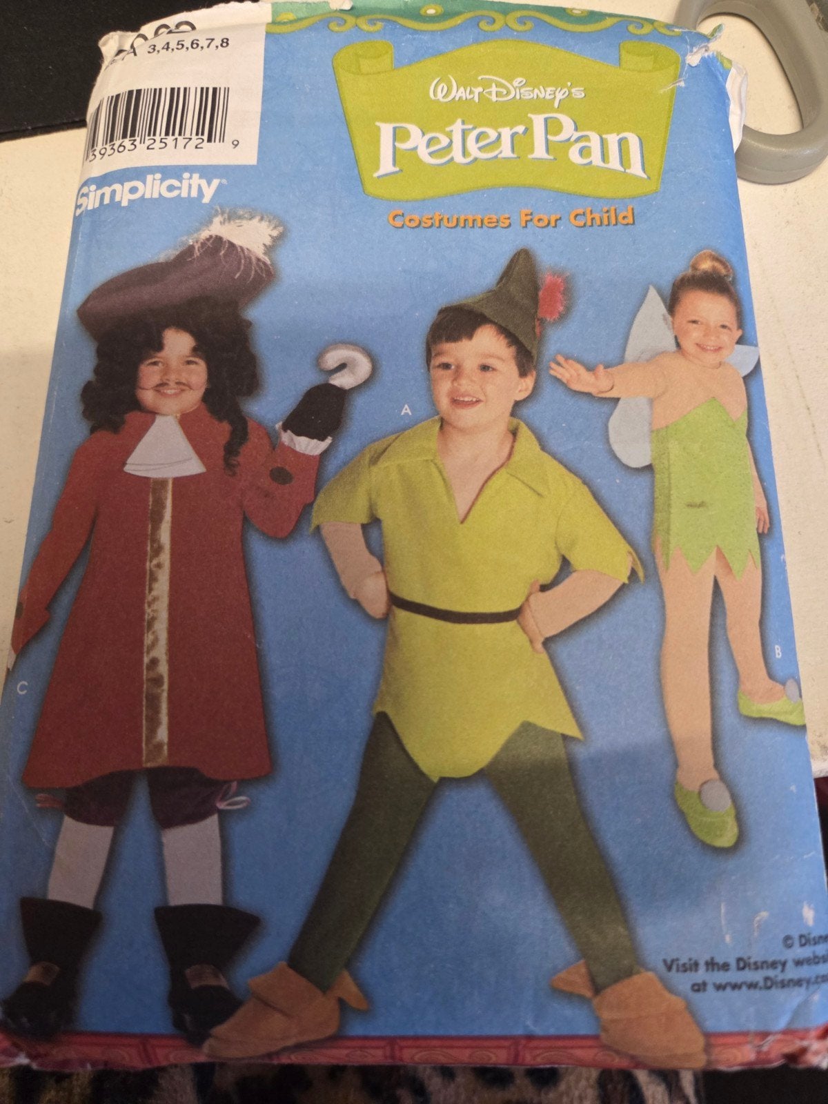 zolderopruiming simplicity naaipatroon peter pan, Ophalen of Verzenden, Nieuw, Jongen of Meisje