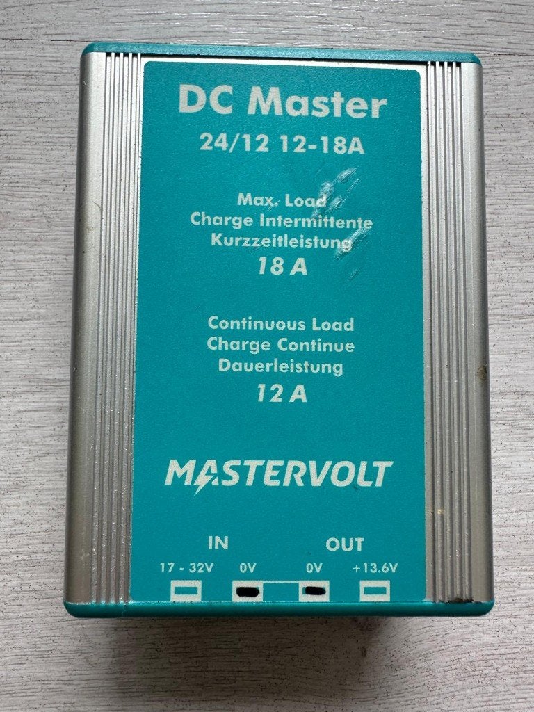 Mastervolt DC Master 24/12 - 12 24V naar 13,6 DC, Ophalen of Verzenden, Gebruikt, Motor en Techniek