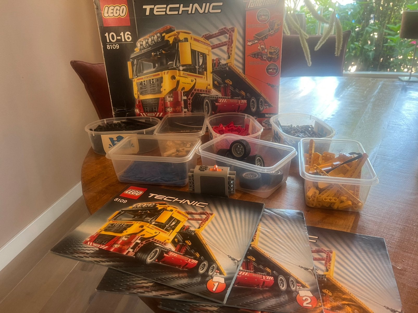 Technisch lego 8109 autotransport, Ophalen of Verzenden, Zo goed als nieuw