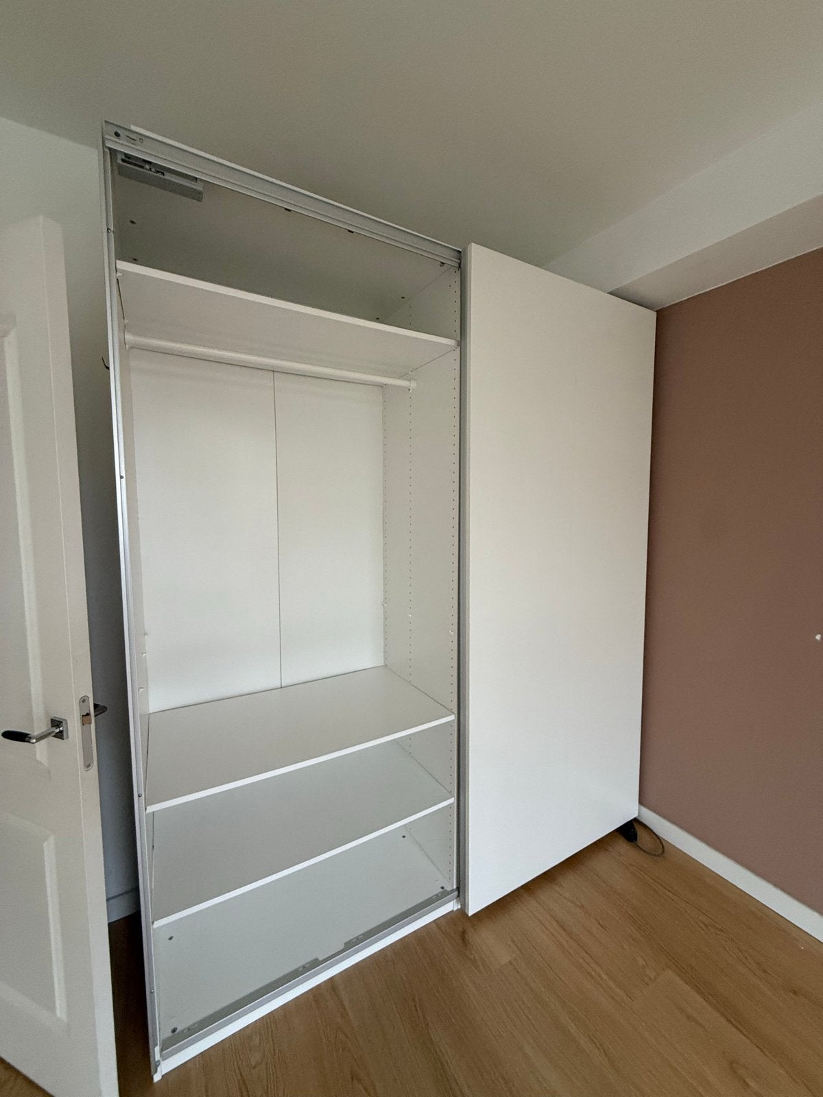 IKEA Paxkast 200x58x236 cm met schuifdeuren, Huis en Inrichting, Kasten | Kledingkasten, Ophalen, Gebruikt, 200 cm of meer, Met deur(en)