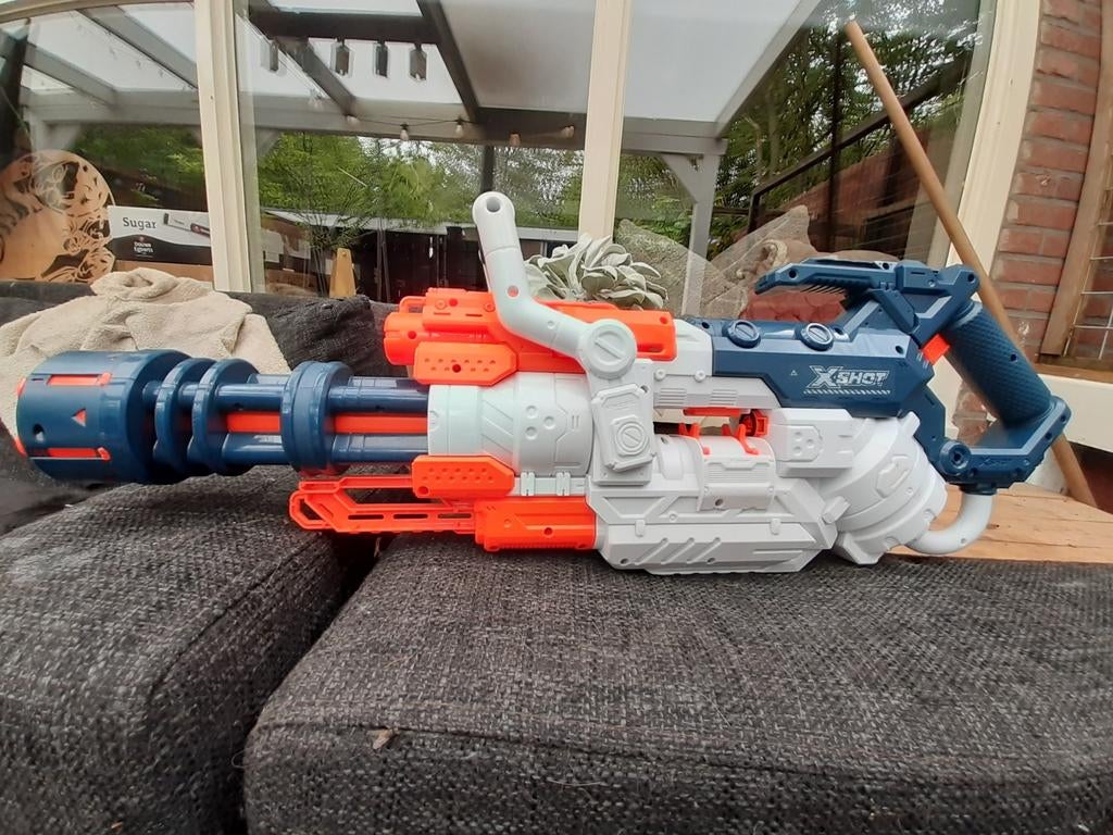 X-Shot Minigun Blaster zonder kogels, Ophalen of Verzenden