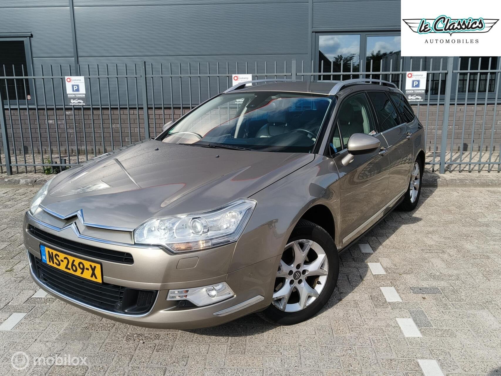 Citroen C5 Tourer 2.0 HDiF Exclusive, Auto's, Voorwielaandrijving, 136 pk, 4 cilinders, Beige