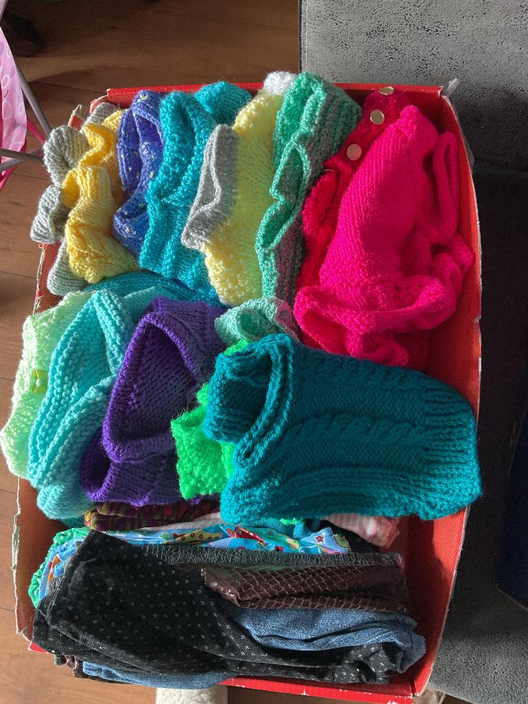 BABYBORN KLEDING, truien,broeken en mutsen(OPHALEN)p.stuk, Ophalen, Nieuw, Babypop