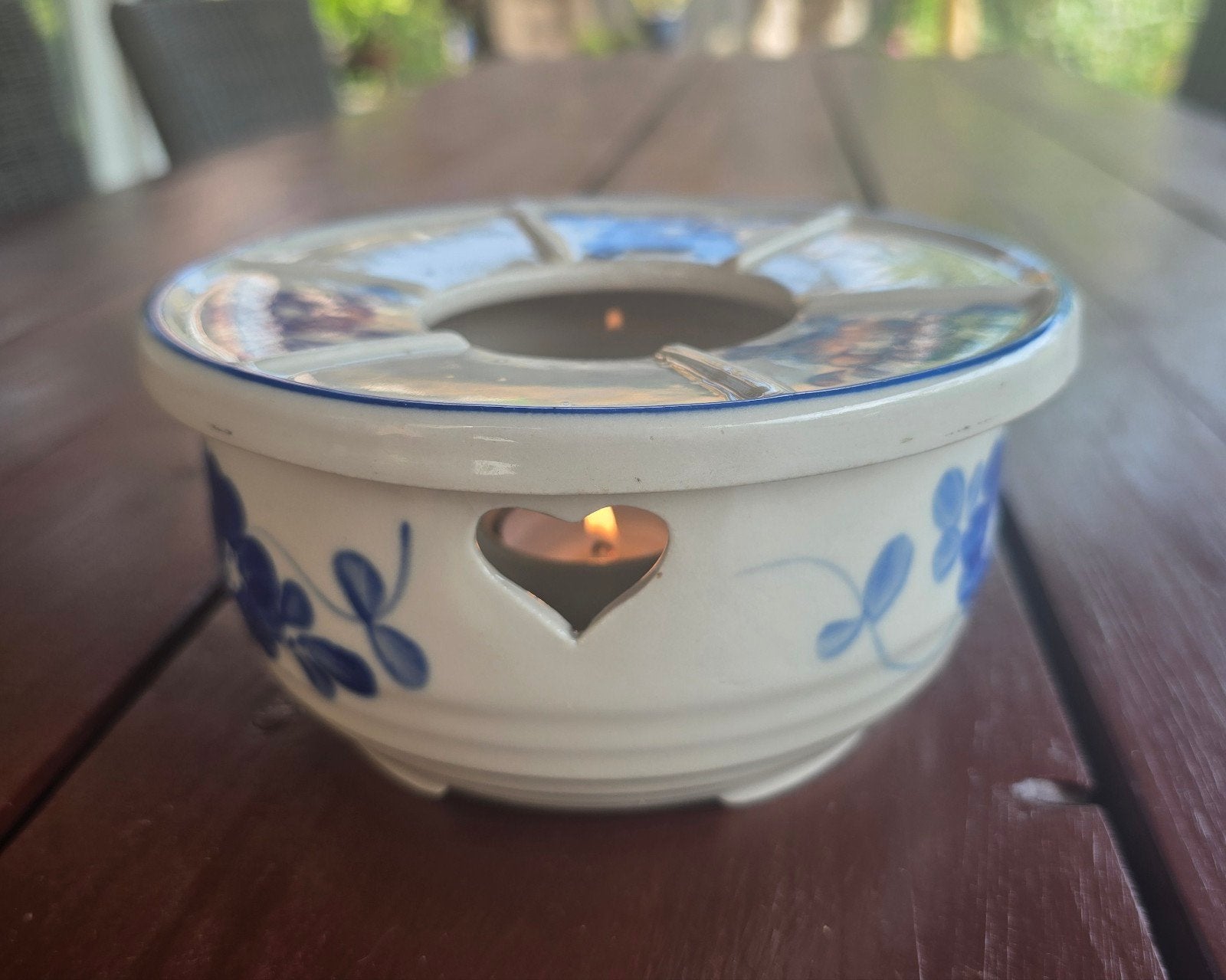 Vintage Upsala Warmhouder met Bloemenprint, Ophalen of Verzenden
