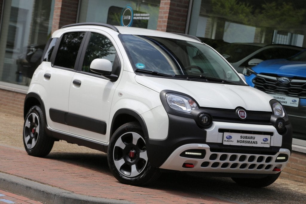 Fiat Panda 1.0 Hybrid Cross Navi Carplay 4.800km !, Auto's, Fiat, Voorwielaandrijving, 12 maanden, Gebruikt, Panda