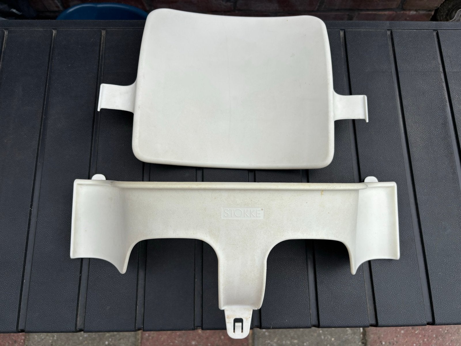 Stokke Tripp Trapp Baby Set - Wit, Ophalen, Gebruikt, Meegroeistoel, Aanschuifbaar