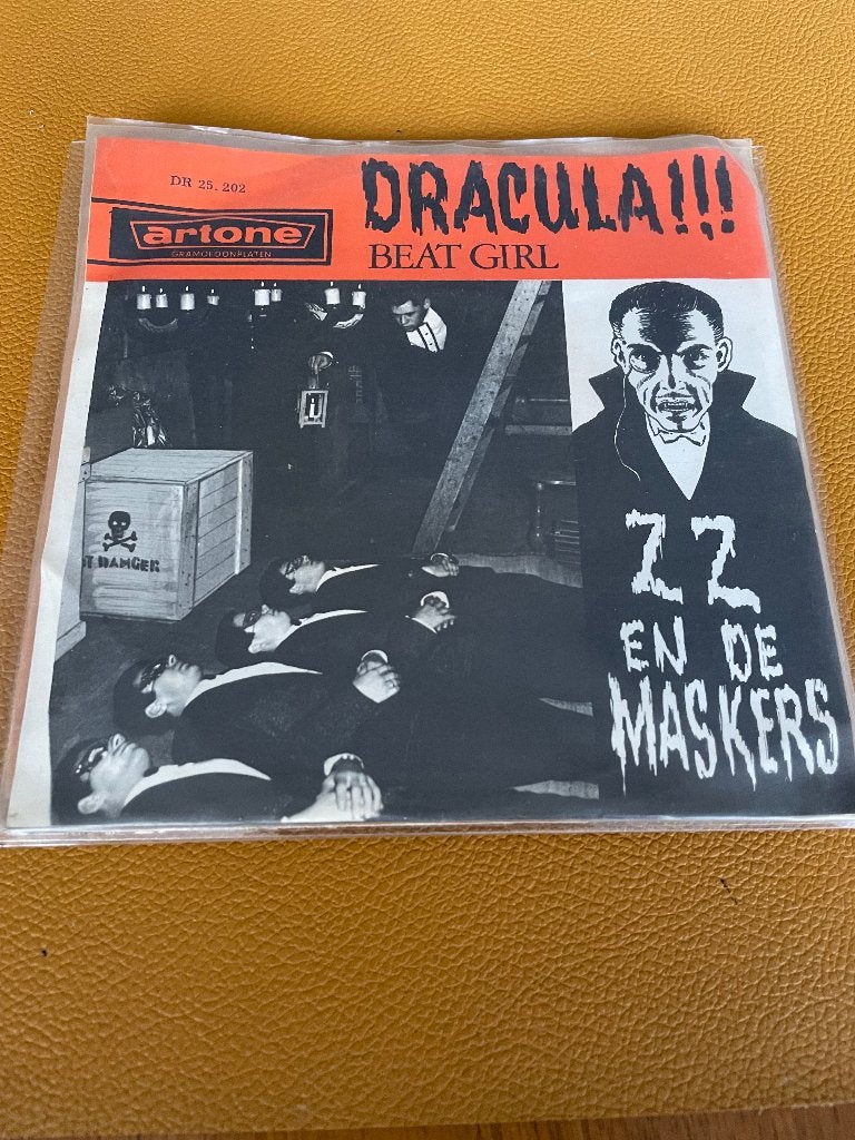 ZZ en de Maskers - Dracula!!! / Beat Girl (7 inch vinyl), Gebruikt, 7 inch, EP, Rock en Metal