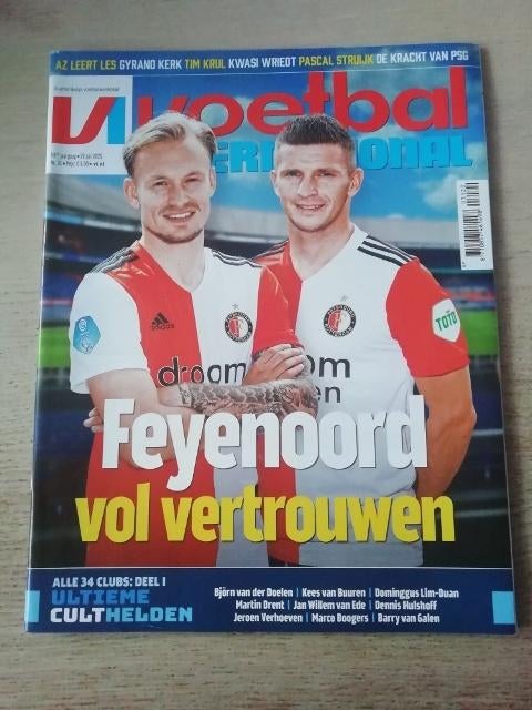 Voetbal International, 55e jaargang, nr. 31, 2020, Ophalen, Gebruikt, Overige binnenlandse clubs, Boek of Tijdschrift