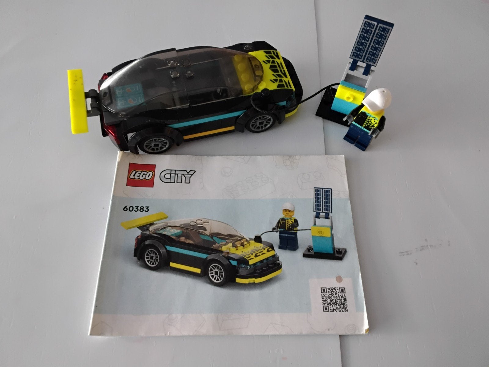 Lego City  - Electrische Sportwagen ( Lego nr- 60383, Lego, Ophalen of Verzenden, Complete set, City
