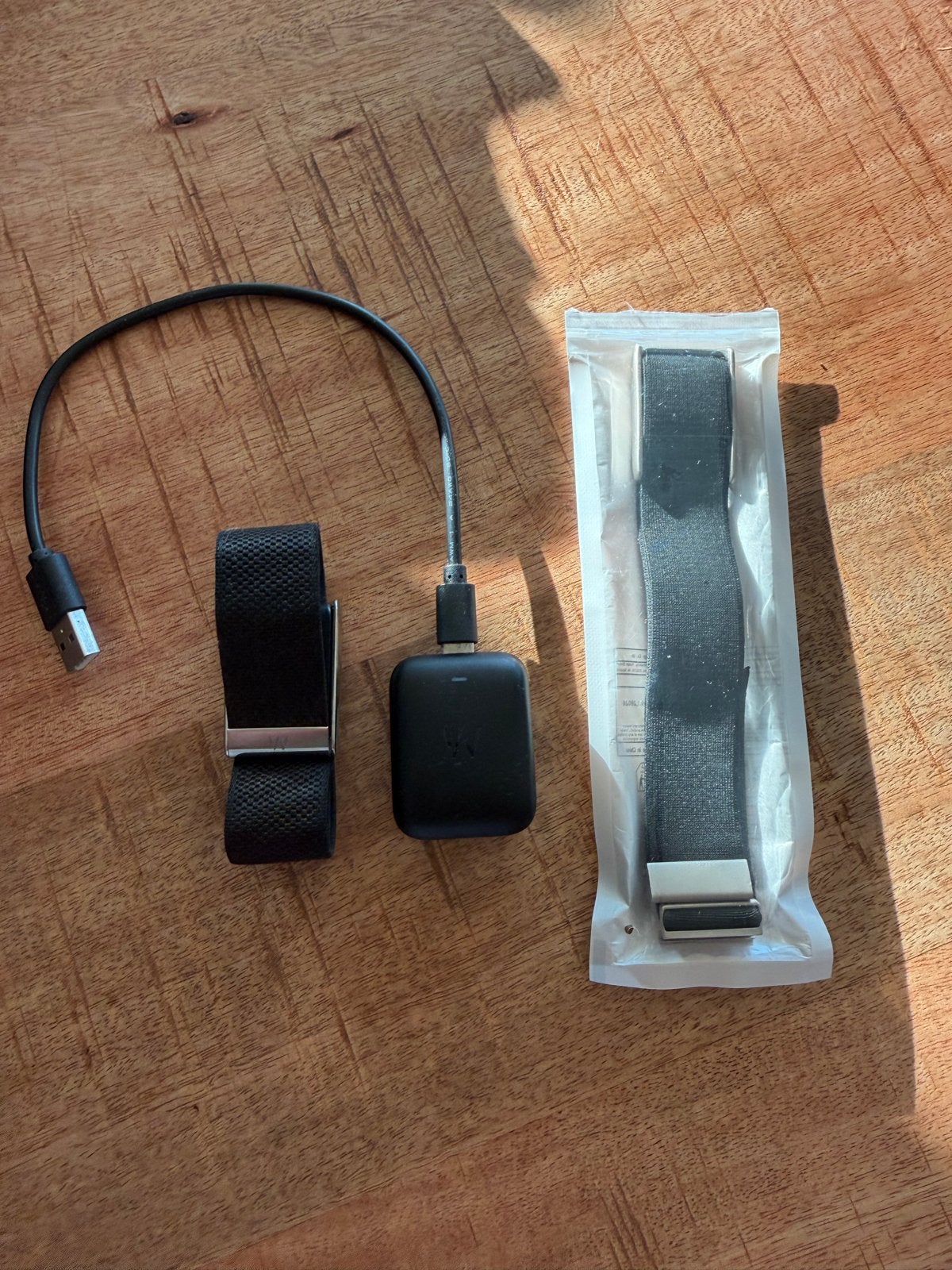 Whoop 5.0 Fitness Tracker met Oplader en Extra biceps Band, Ophalen of Verzenden, Waterdicht, Gebruikt, Zwart