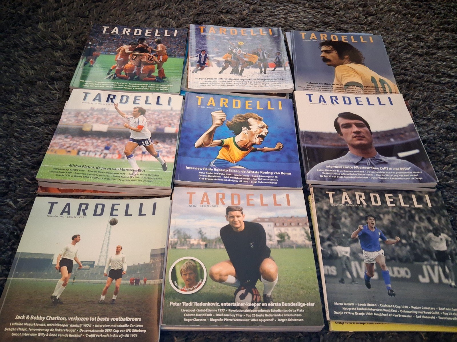 Tardelli Magazine complete set: nummers 0 t/m 26, Boeken, Ophalen of Verzenden, Zo goed als nieuw, Overige typen