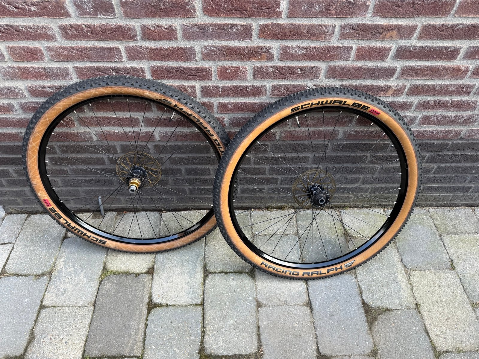 Stan NoTubes Flow EX 29er wielen met Hope naven, Fietsen en Brommers, Fietsonderdelen, Gebruikt, Aluminium, Mountainbike, Ophalen
