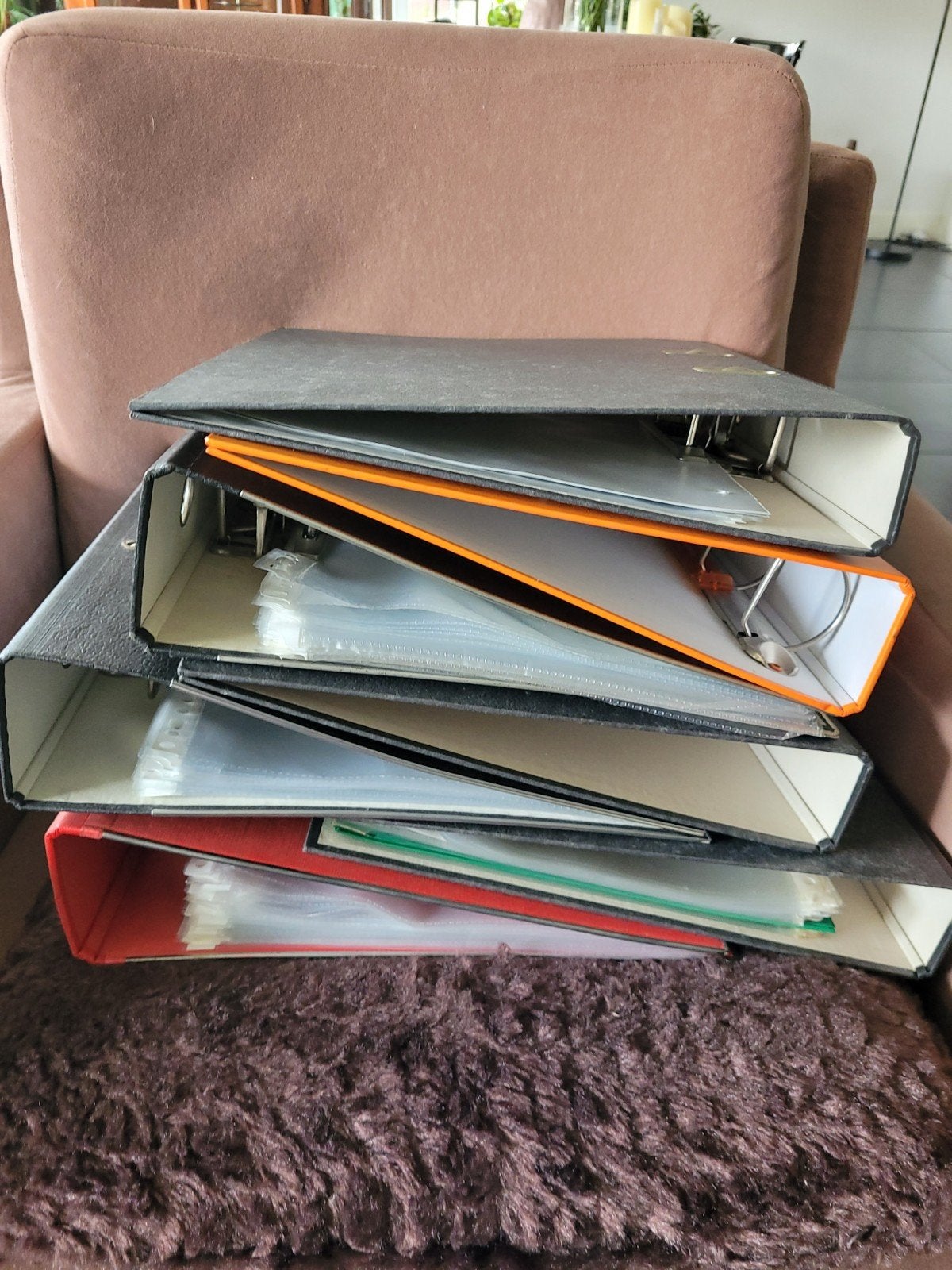 7 verschillende ordners, Ophalen