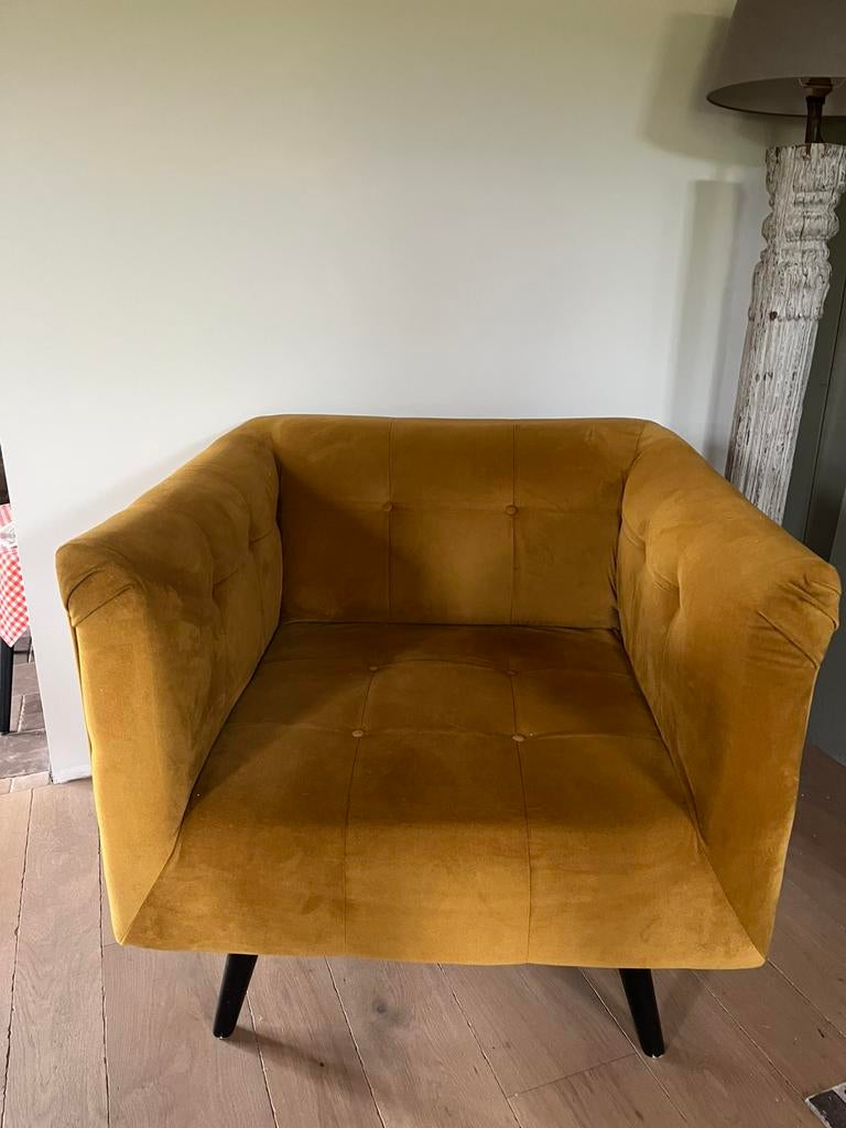Fauteuil/love seat, Huis en Inrichting, Fauteuils, Ophalen, Gebruikt, 75 tot 100 cm, 75 tot 100 cm