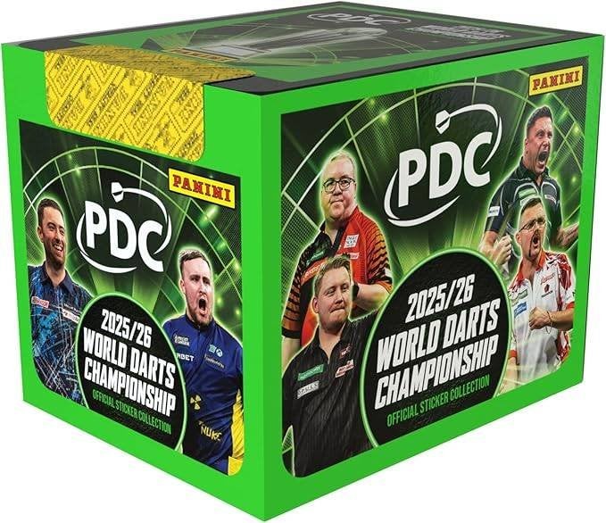 wk pdc panini stickers, Ophalen of Verzenden, Zo goed als nieuw, Sticker